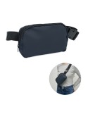 KOROVIN WAIST Sac banane en polyester 210D Couleurs : bleu marine cadeau entreprise pas cher