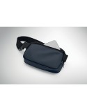 KOROVIN WAIST Sac banane en polyester 210D Couleurs : bleu marine personnalisable avec votre logo
