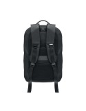 BRENNA Sac à dos ordinateur 300D RPET Couleurs : noir impression logo haute qualité