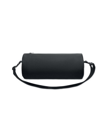 BRENNA TUBE Sac de sport en 300D RPET Couleurs : noir goodies publicitaire événementiel
