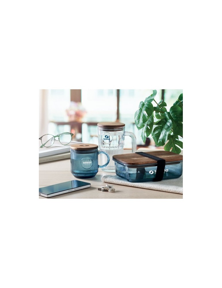 VITRIO MUG Mug en verre strié 300ml