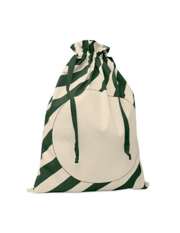 LAUKKU Grand sac coton Père Noël