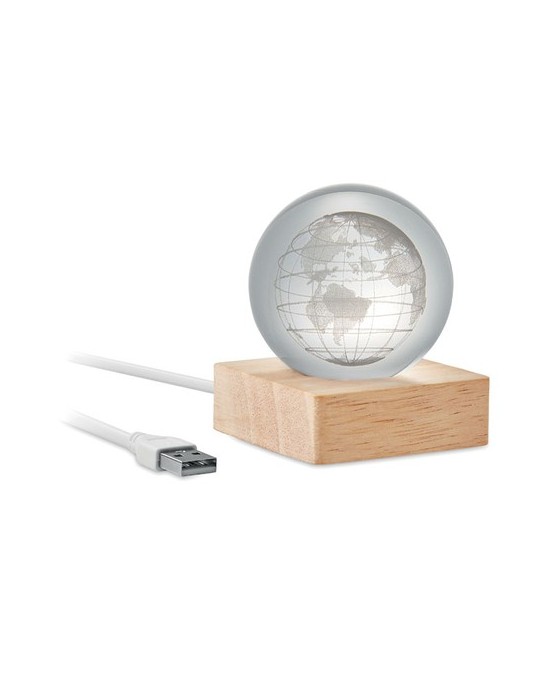 GLOBE LIGHT Globe en verre LED