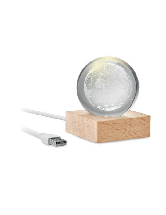 GLOBE LIGHT Globe en verre LED