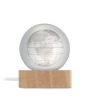 GLOBE LIGHT Globe en verre LED Matières : verre Couleurs : bois livraison express 24h 48h