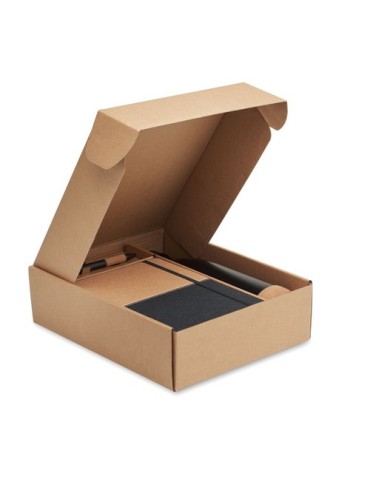 CADEAU Coffret cadeau 3 pièces Couleurs : noir cadeau collaborateur premium