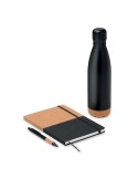 CADEAU Coffret cadeau 3 pièces Couleurs : noir personnalisation rapide en France