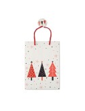 BOSSA MEDIUM Sac cadeau format moyen Matières : papier Couleurs : blanc cadeau entreprise pas cher