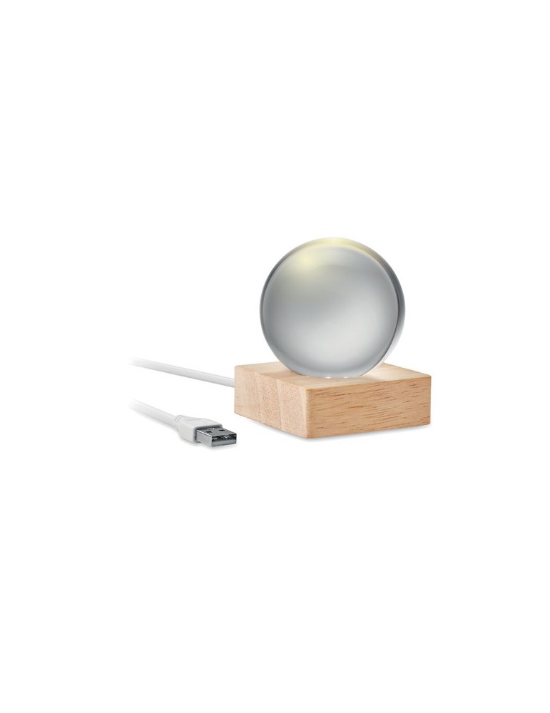 LIGHT Sphère en verre LED