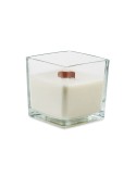 RIU Bougie en cire végétale 600gr Matières : verre Couleurs : transparent