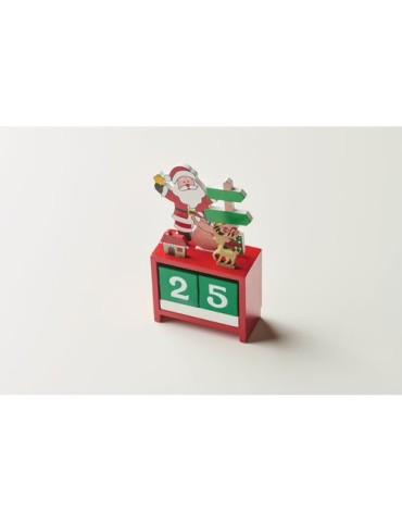 LASKENTA Calendrier de Noël Couleurs : assortiment cadeau entreprise pas cher