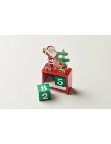 LASKENTA Calendrier de Noël Couleurs : assortiment goodies publicitaire événementiel