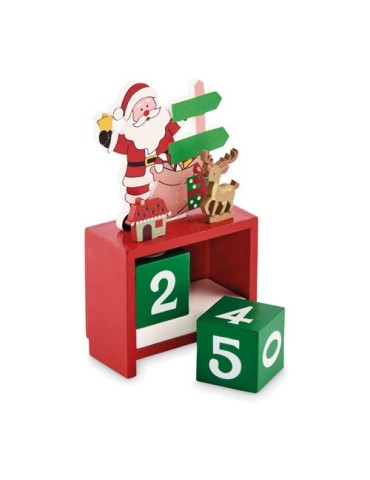 LASKENTA Calendrier de Noël Couleurs : assortiment objet promotionnel éco-responsable