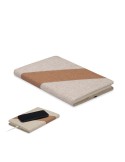CORTONA Carnet A5 avec chargeur 15W Matières : papier recyclé Couleurs : beige