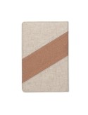 CORTONA Carnet A5 avec chargeur 15W Matières : papier recyclé Couleurs : beige impression haute définition