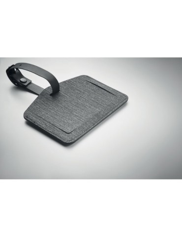 TAGSMART Étiquette de bagage anti-perte Couleurs : noir marquage laser ultra précis