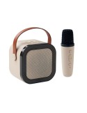KARASET+ Kit de karaoké Couleurs : beige goodies publicitaire événementiel