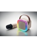 KARASET+ Kit de karaoké Couleurs : beige marquage laser ultra précis