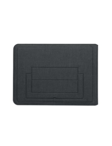 PRACTIC Pochette pour portable 16" Couleurs : noir objet promotionnel éco-responsable