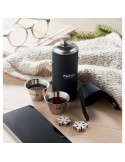 COCOON Bouteille avec gobelets Couleurs : noir cadeau entreprise pas cher