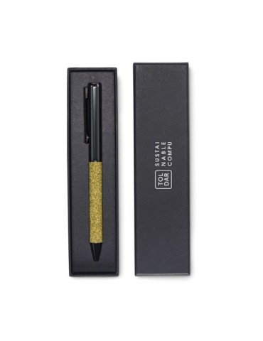 CHIPPEWA PEN Stylo-bille avec étui Couleurs : vert cadeau entreprise pas cher