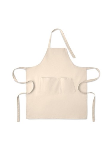 GAMMA COLOUR Tablier en coton bio 240 gr/m² Couleurs : beige goodies publicitaire événementiel