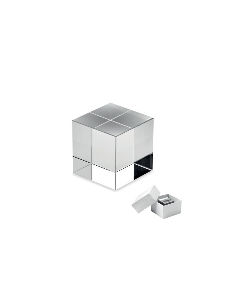 KUBEWARD Trophée en verre Cube