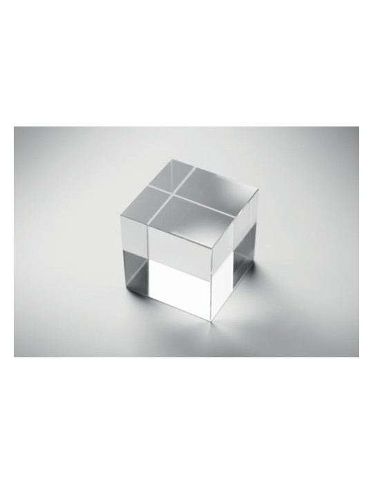 KUBEWARD Trophée en verre Cube