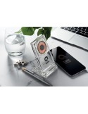 CRYL Chargeur sans fil 15W Matières : acrylique Couleurs : transparent personnalisable avec votre logo