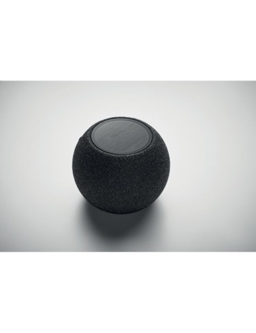 LISTOO Enceinte sans fil 15W Matières : ABS Couleurs : noir cadeau entreprise pas cher