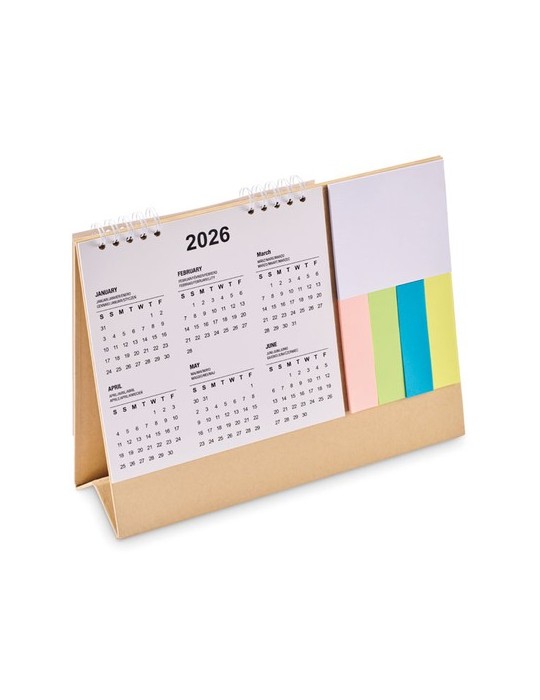 CALENDOO Calendrier de bureau avec mémo