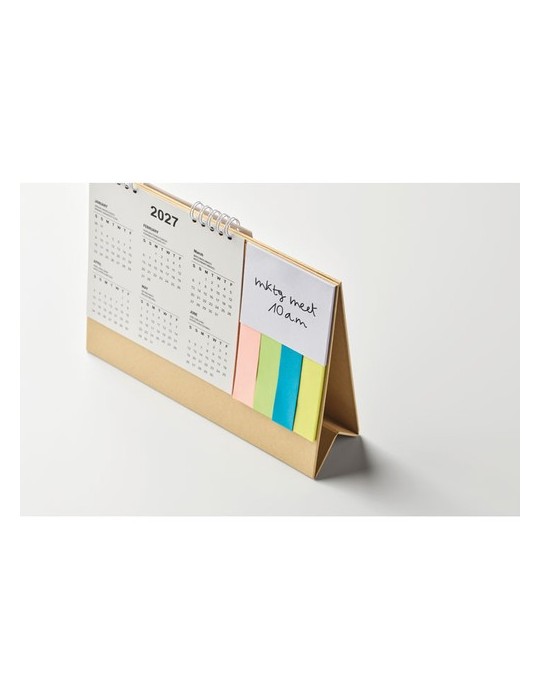 CALENDOO Calendrier de bureau avec mémo