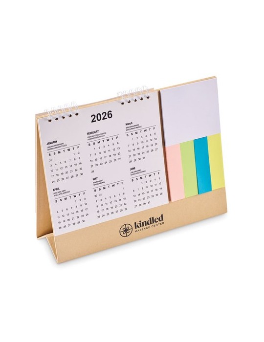 CALENDOO Calendrier de bureau avec mémo