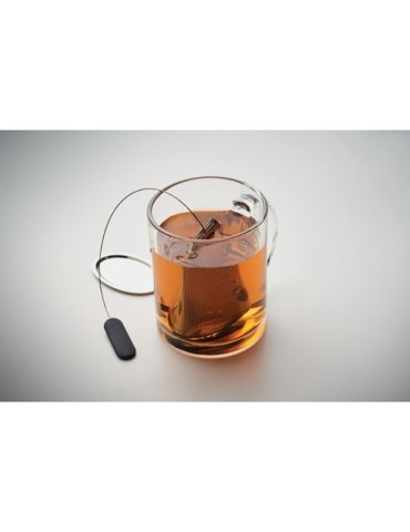 TEAFUSER Infuseur thé acier inoxydable Couleurs : noir goodies publicitaire événementiel