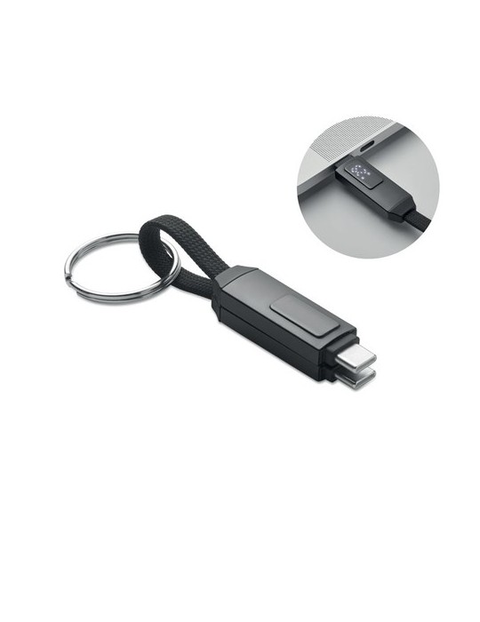 KEYSTO Porte-clés et câble de charge