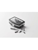 SCREY Set embouts tournevis 32 pces Matières : ABS Couleurs : noir personnalisable avec votre logo