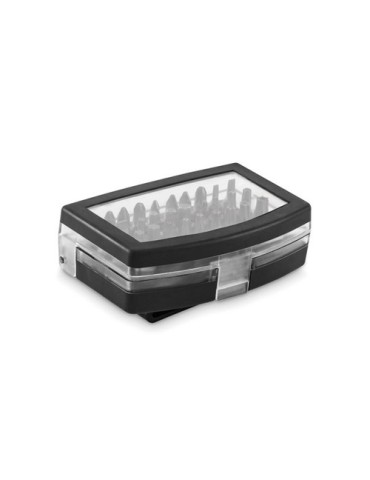 SCREY Set embouts tournevis 32 pces Matières : ABS Couleurs : noir impression haute définition