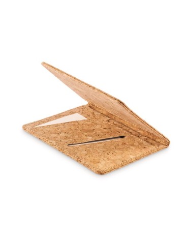 CORKPASS Porte-passeport en liège Couleurs : beige impression haute définition