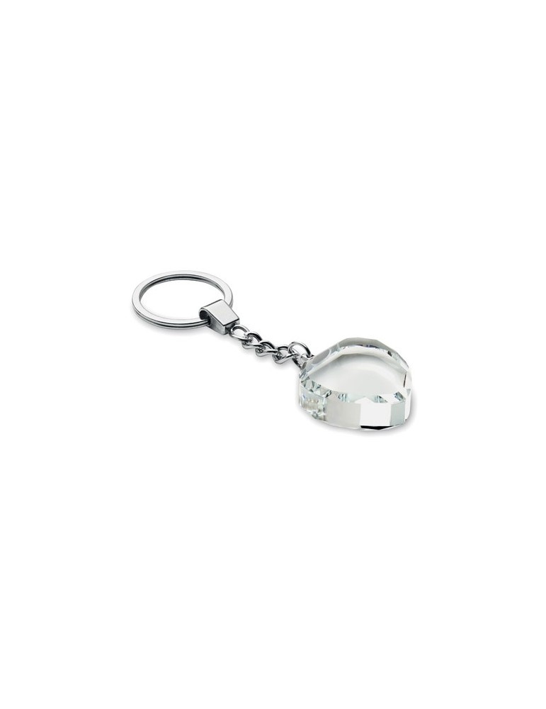 HEARTWARD Porte-clés cœur en verre