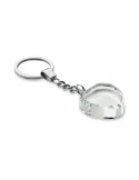 HEARTWARD Porte-clés cœur en verre personnalisable avec votre logo