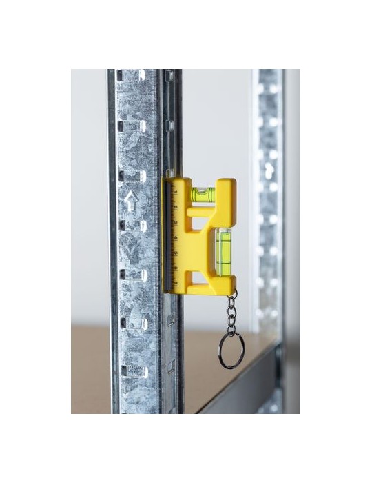 Porte-clés niveau à bulle en ABS recyclé Indira