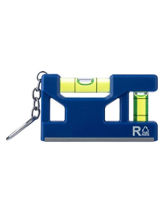 Porte-clés niveau à bulle en ABS recyclé Indira