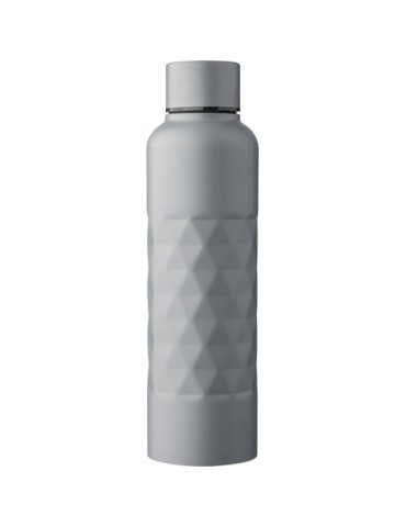 Gourde simple paroi de 800 ml en acier inoxydable recyclé Talin Couleurs : gris Matières : acier inoxydable recyclé impression h