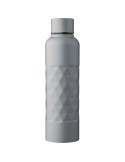 Gourde simple paroi de 800 ml en acier inoxydable recyclé Talin Couleurs : gris Matières : acier inoxydable recyclé impression h