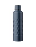 Gourde simple paroi de 800 ml en acier inoxydable recyclé Talin Couleurs : bleu Matières : acier inoxydable recyclé personnalisa