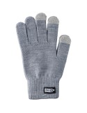 Gants munis de 3 embouts recyclé Elena Matières : élasthanne Couleurs : gris