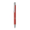 Stylo à bille  en aluminium recyclé personnalisable - BERN RA Matières : aluminium recyclé  Couleurs : rouge personnalisable ave