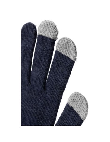 Gants munis de 3 embouts recyclé Elena Matières : élasthanne Couleurs : gris objet publicitaire robuste