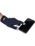 Gants munis de 3 embouts recyclé Elena Matières : élasthanne Couleurs : noir goodies personnalisé en stock