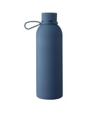 Gourde double paroi de 500 ml en acier inoxydable recyclé Sena Matières : acier inoxydable Couleurs : gris objet publicitaire ro